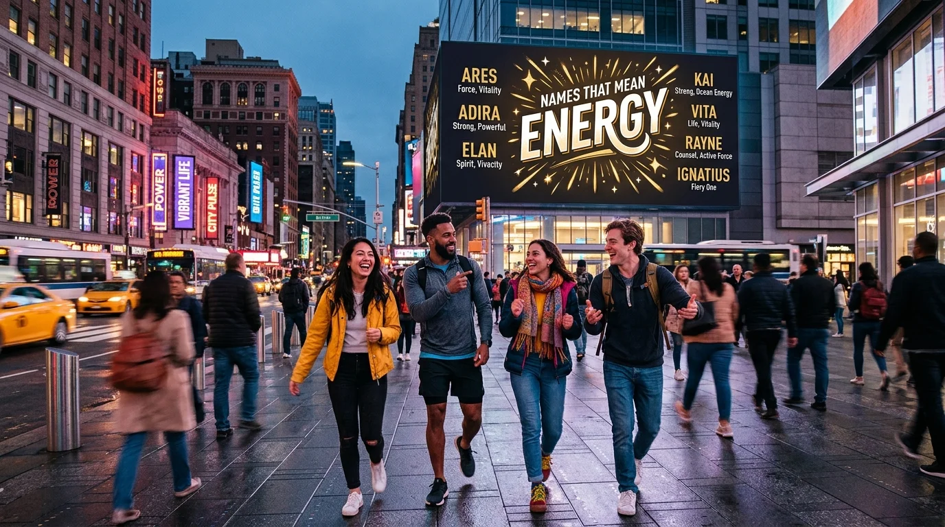 Boy Names That Mean Energy