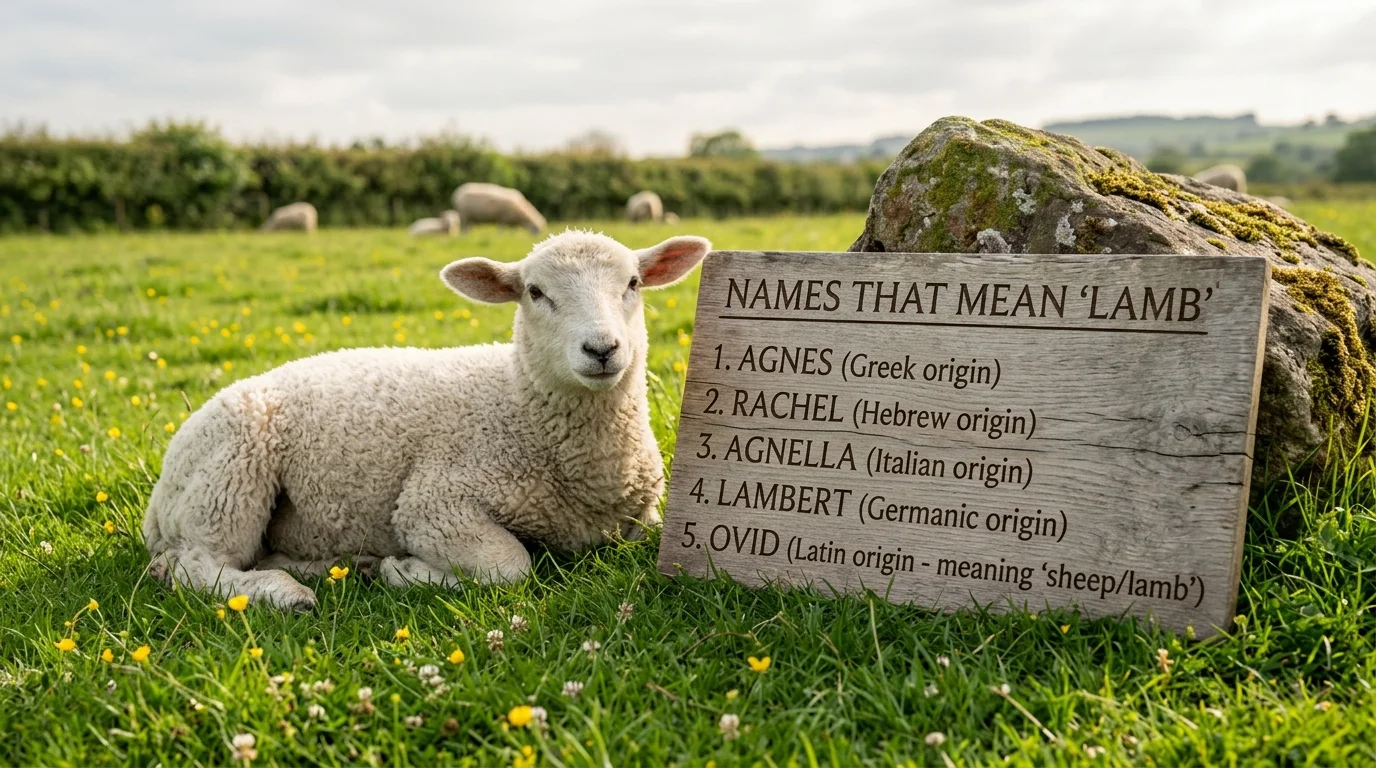 Boy Names That Mean Lamb