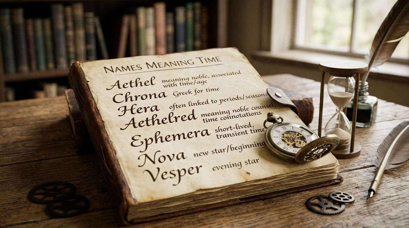 Girl Names That Symbolize Time