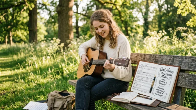 Girl Names That Mean Music