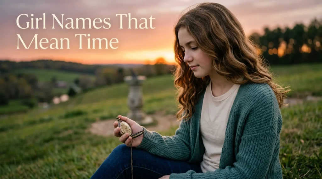 Girl Names That Mean Time