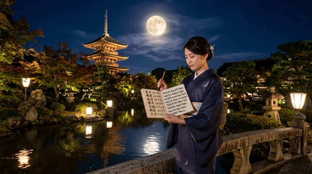 Japanese Names That Mean Moon