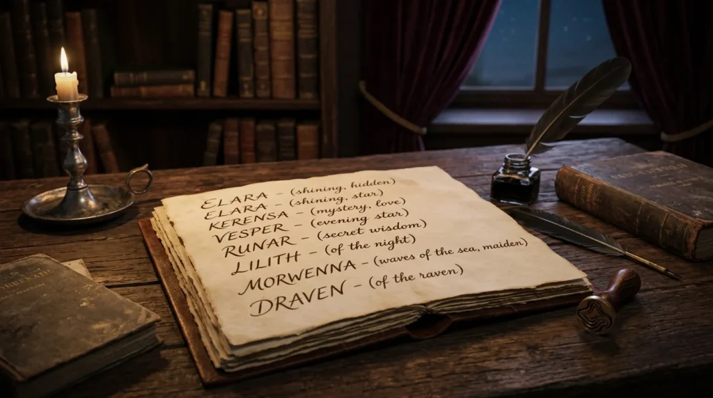 Names That Mean Mysterious